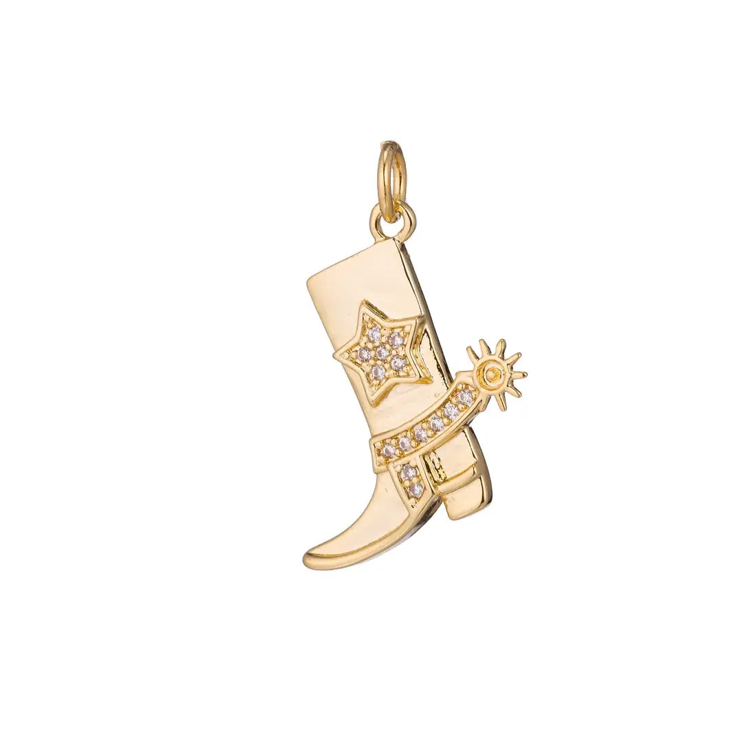 Cowboy Boots Charm