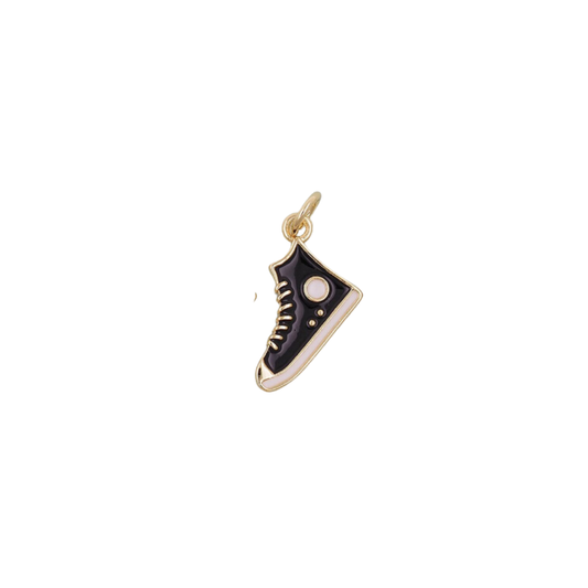 Black Converse Charm