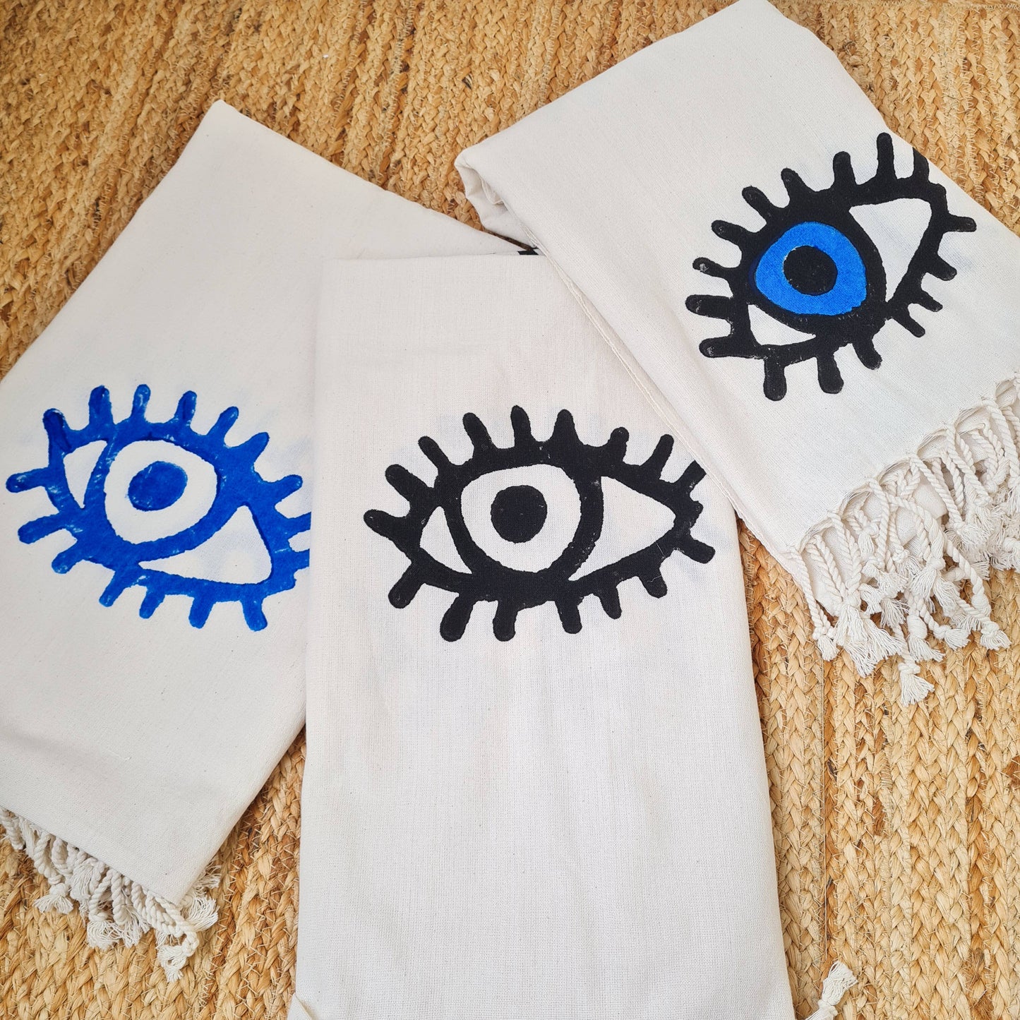 Evil Eye Beach Towel